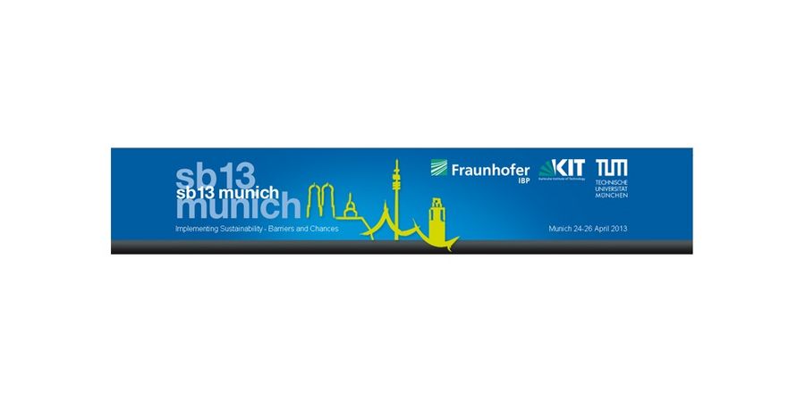 Nachhaltigkeitskonferenz „sb13 munich“
